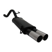 Échappement arrière sport Novus pour Fiat Grande Punto 199 2x76mm RL-Design ABE