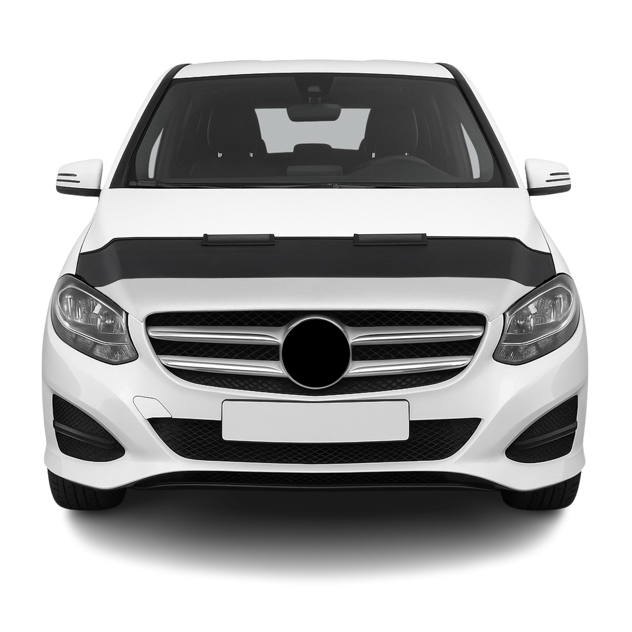 Protège Capot pour Mercedes Classe B W246 2012-2018 Masque vinyle Noir