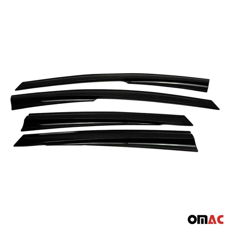 Déflecteurs de Vent pluie d'air pour Ford Focus 2010-2018 HB SD SW Acrylique 4x
