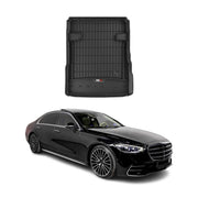 Tapis de Coffre pour Mercedes Classe S V223 2021-2026 TPE Noir