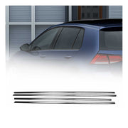 Garniture de Fenêtre pour VW Golf HB 2012-2019 Acier Inox Foncé 4Pcs