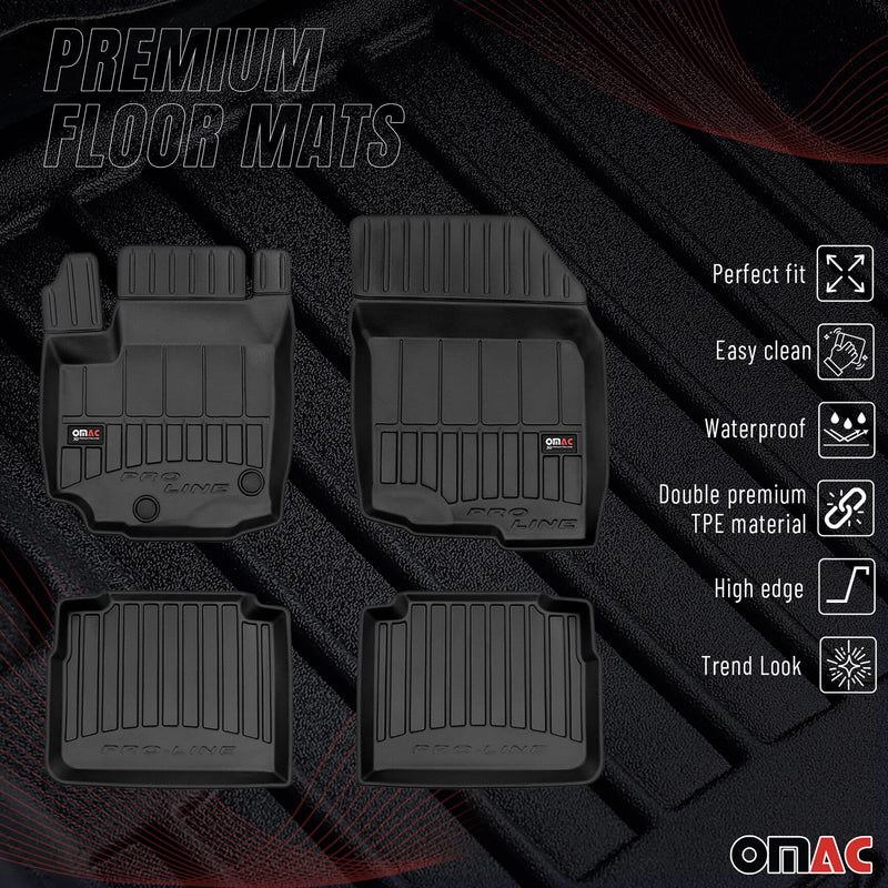 Tapis de Sol pour Suzuki SX-4 S-Cross 2020-2022 TPE Noir