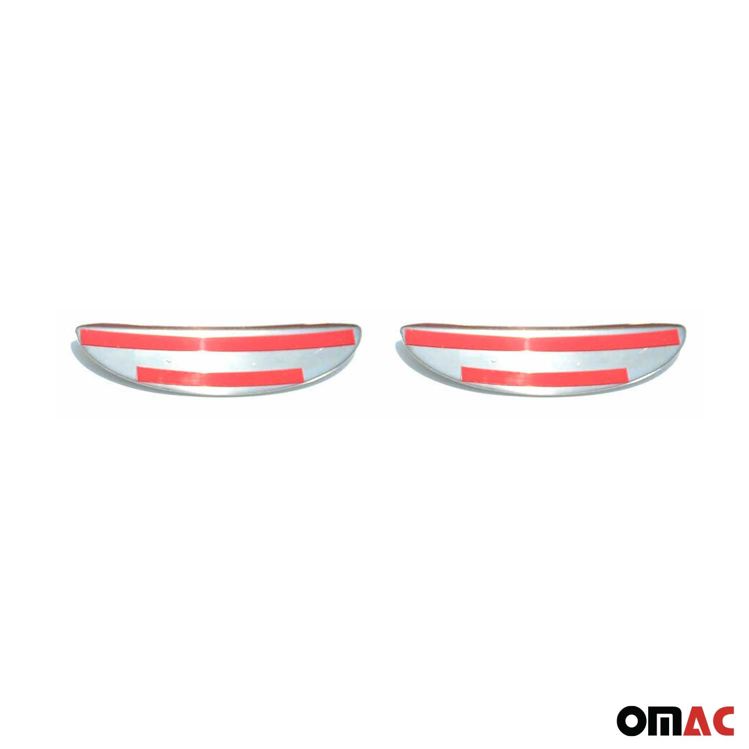 Couverture de poignée de porte pour Opel Corsa C 2000-2006 en Acier Inox 2Pcs