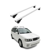 Barres de toit Transversales pour Kia Joice Break 1999-2003 Acier Gris 2Pcs