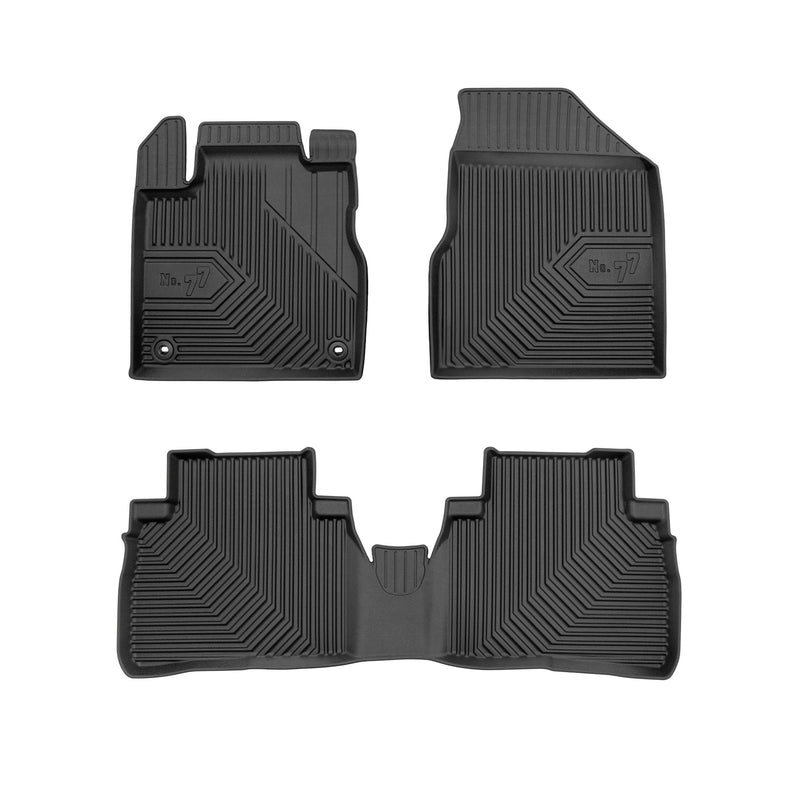 Tapis de Sol de Voiture pour Nissan Murano Z51 2008-2014 TPE Imperméable 4Pcs