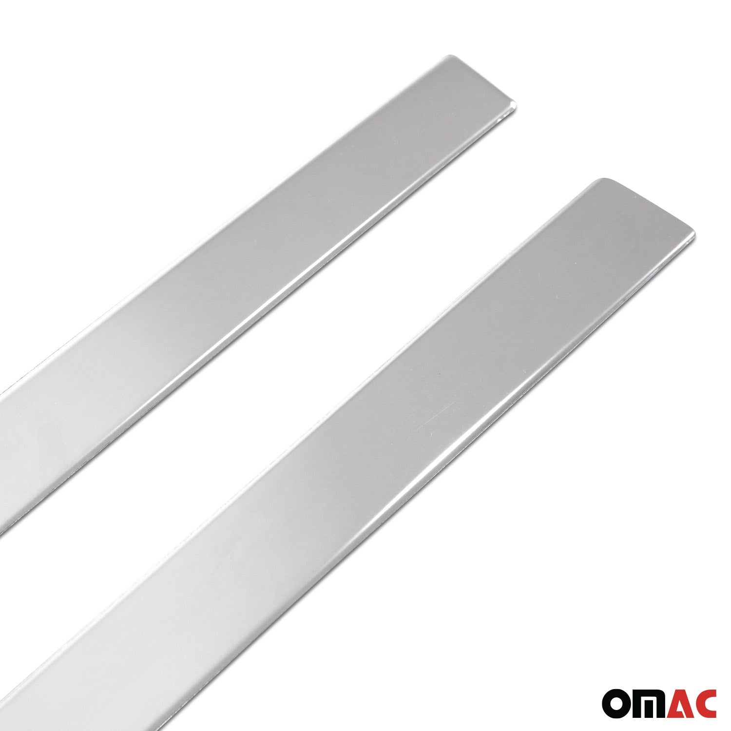 Garniture baguette de porte latérale pour BMW X4 G02 2018-2025 4Pcs inox Chromé