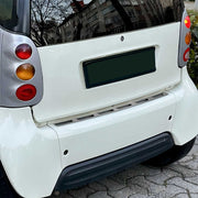 Protection de Pare-Chocs Arrière pour Smart Fortwo I W450 1998-2007 Inox polie