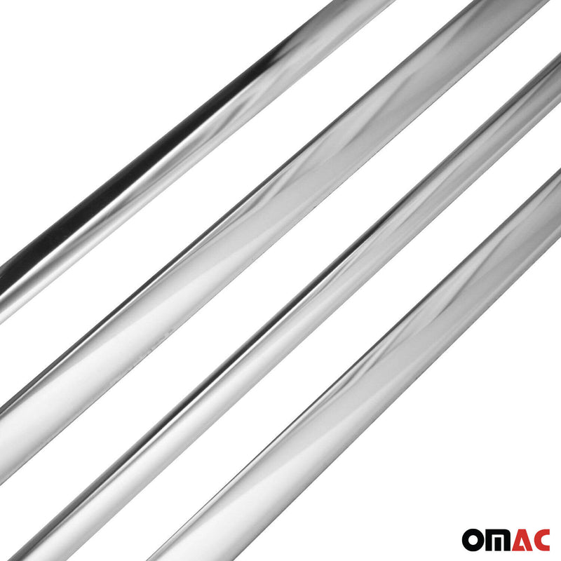 Garniture baguette de porte latérale pour BYD Atto 3/Seal U 2022-2025 inox 4Pcs