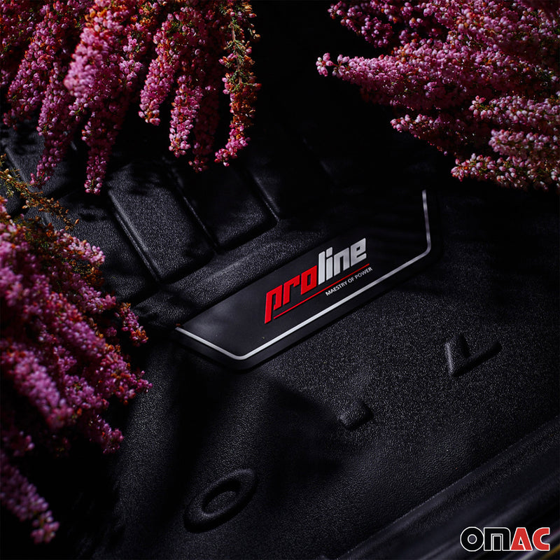 OMAC Tapis de Coffre pour Jeep Cherokee 2013-2018 TPE Noir
