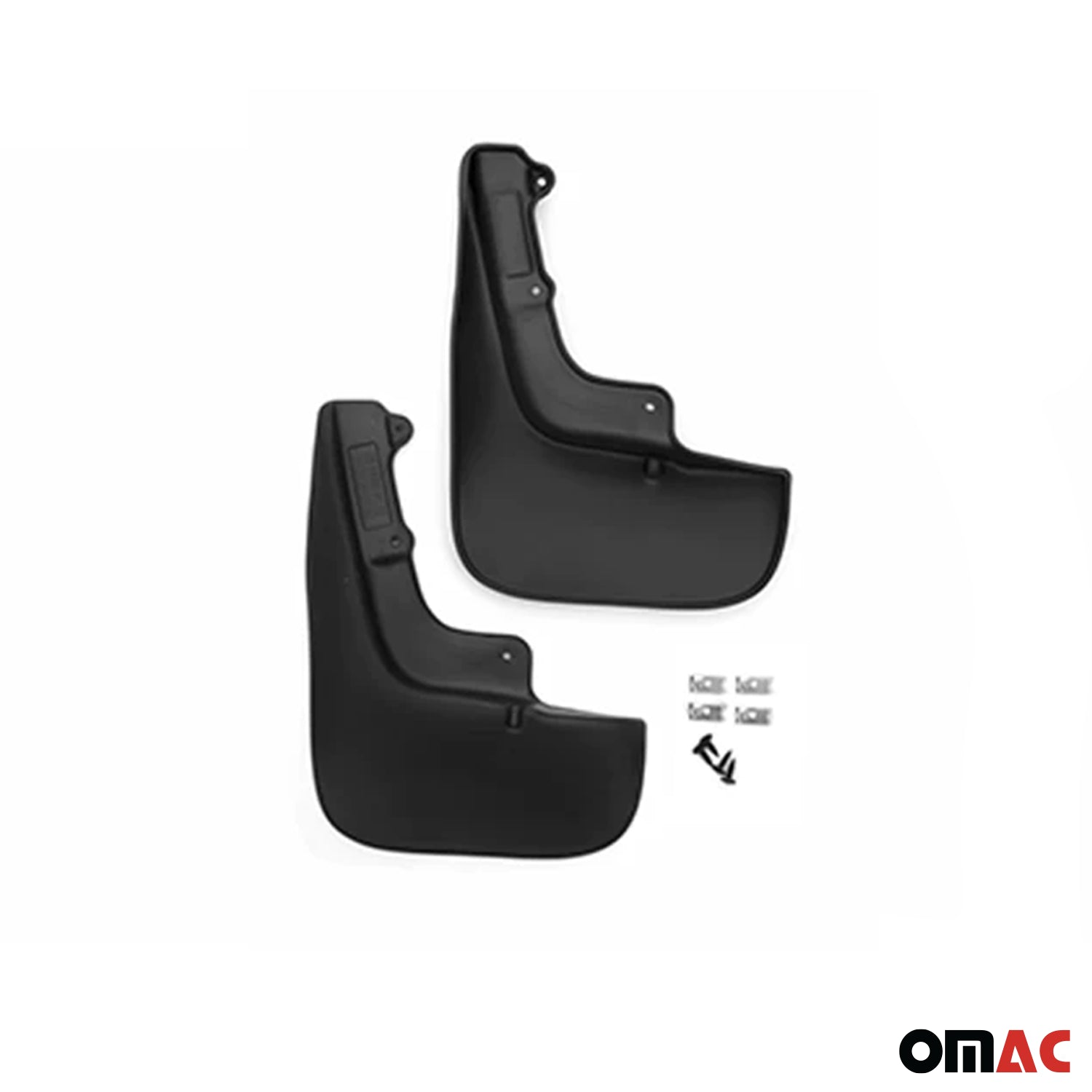 Bavettes Garde Boue pour Citroen Jumper Boxer Ducato 2006-2026 Plastique Noir 4x