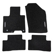 Tapis de Sol de Voiture pour Hyundai Tucson IV 2022-2026 Velours Noir 4Pcs