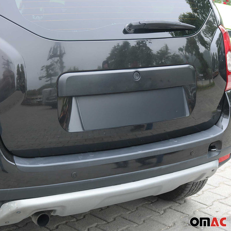 Kit Protection de Pare-Chocs arrière pour Dacia Duster 2010-2017 ABS Noir Mat