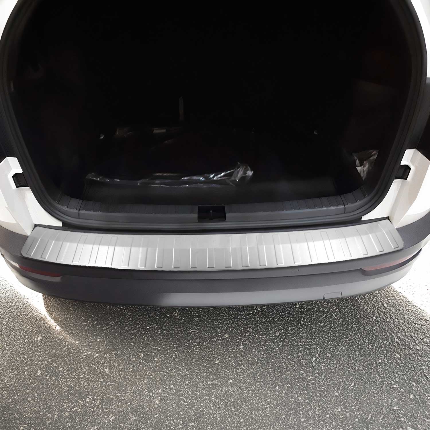 OMAC Protection de Pare-Chocs pour Skoda Karoq 2017-2026 Inox finition brossée
