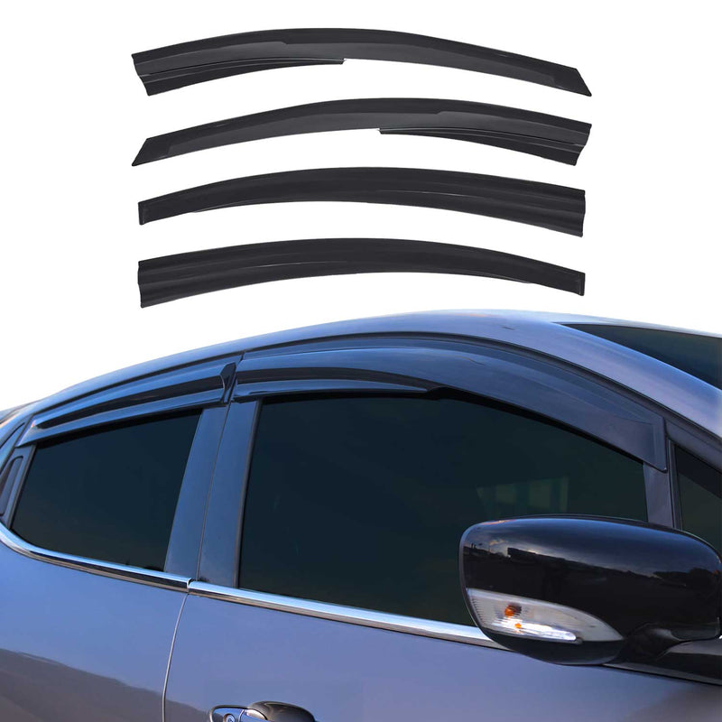 Déflecteurs De Vent Pluie D'air pour Chevrolet Cruze Berline 2012-2015 Acryl 4x