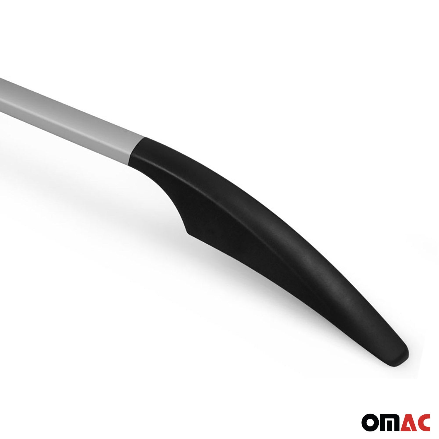 Barres de toit longitudinales pour Mazda CX-5 2017-2025 Aluminium Gris