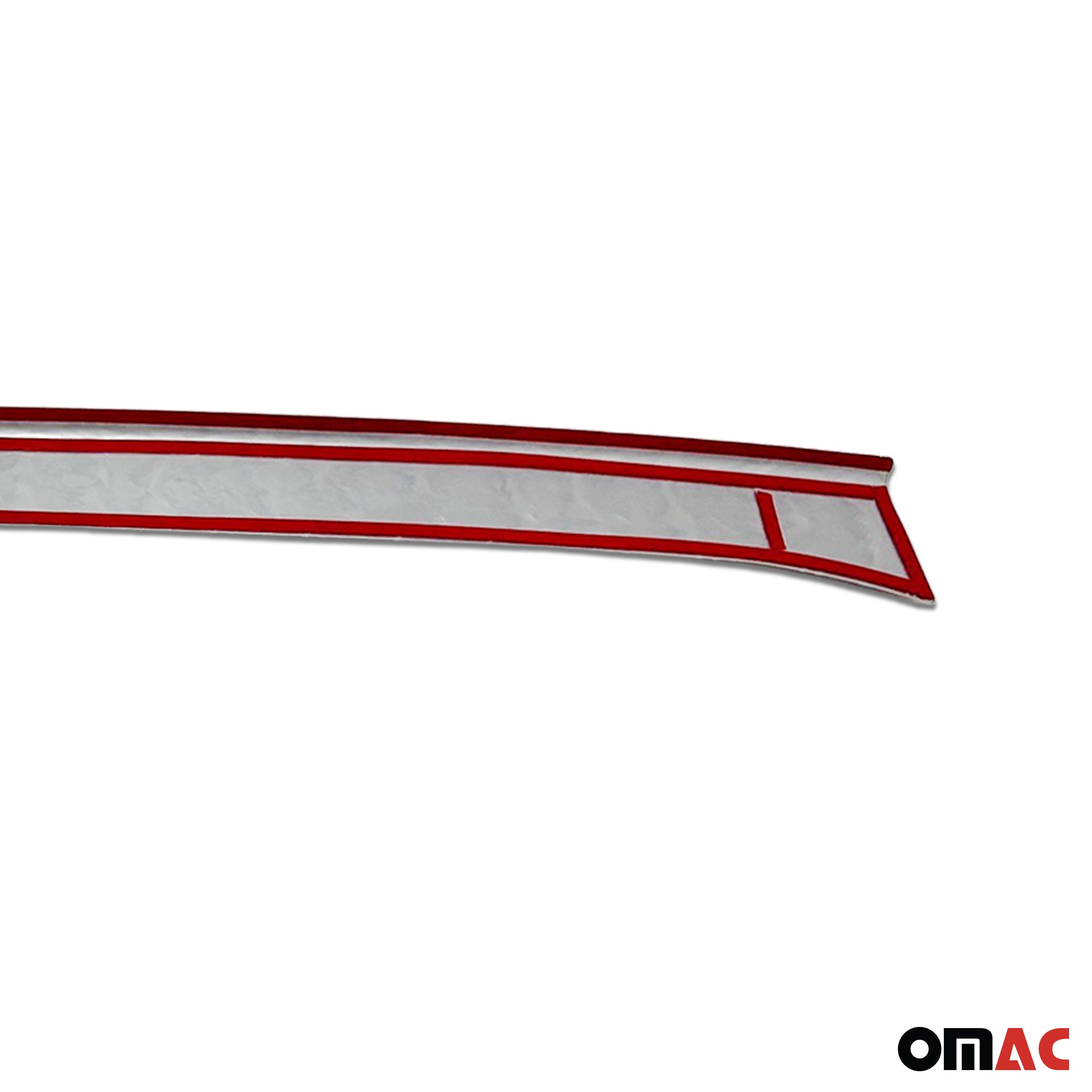 Protection de Pare-Chocs Arrière pour Mercedes Sprinter W907 2018-26 Alu Argenté