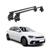Barres Transversales Menabo pour VW Polo VI 2021-2026 Noir
