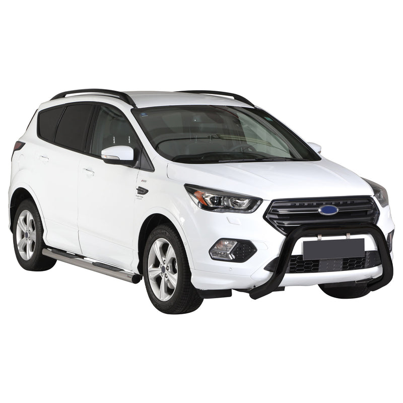 Pare-buffle Avant pour Ford Kuga 2017-2019 76 mm en Acier Noir