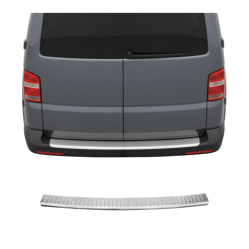 Protection Seuil de Pare-chocs Pour VW T5 Transporter 2003-2015 inox Brossé