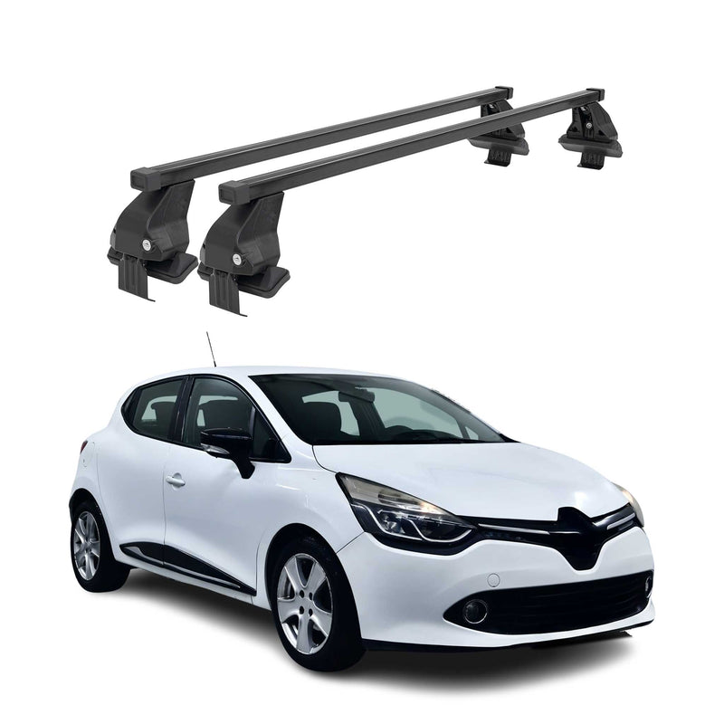 Barres Transversales Menabo pour Renault Clio IV 2012-2019 Noir