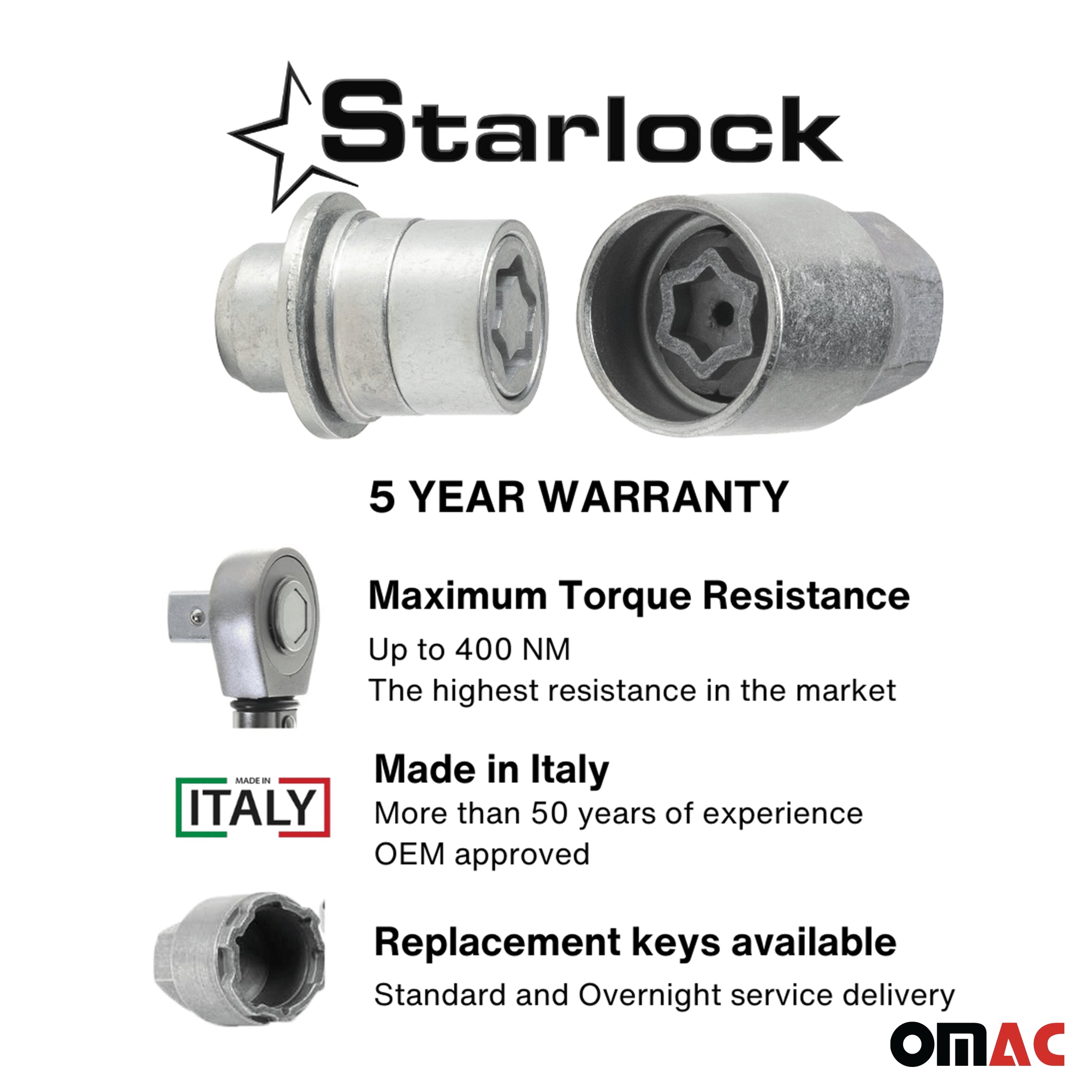 Vis de roue antivol pour Dodge Avenger 2008-2014 Gris lot de 4 M12X1,5