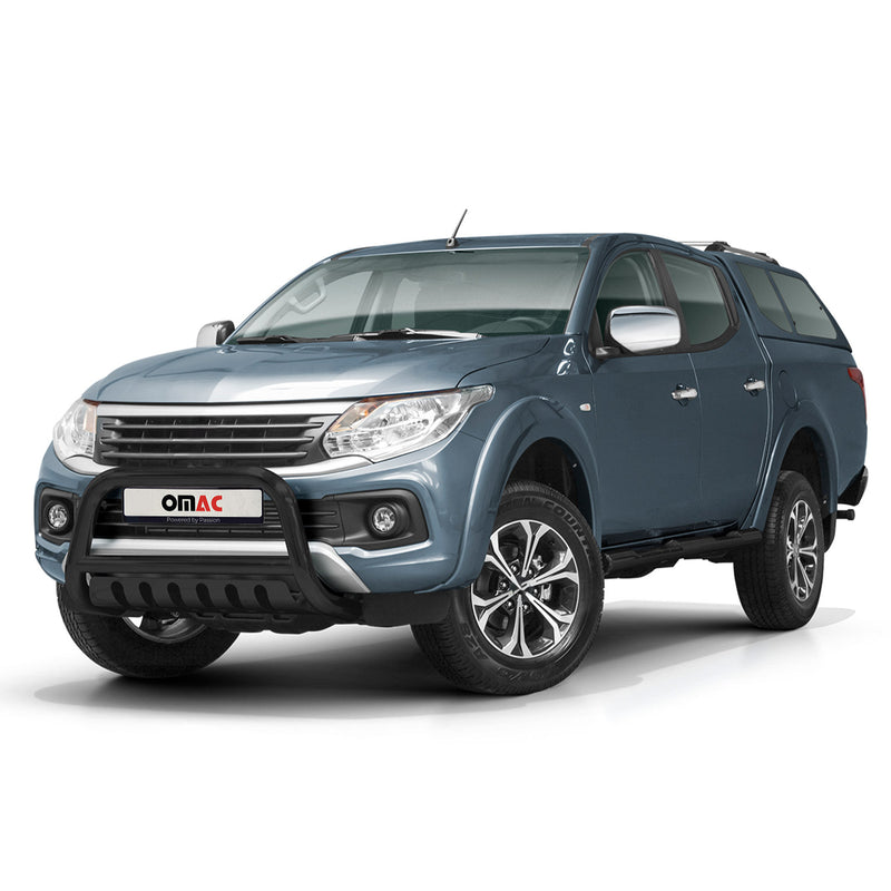 Pare-Buffle Avant Pour Fiat Fullback 2016-2019 Noir