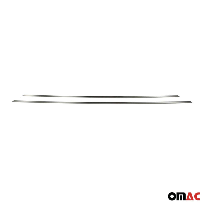 Moulure de Grille de Calandre pour Nissan X Trail 2017-2022 Chromé 2Pcs