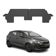 Tapis de Sol pour Kia Carens 2013-2019 Caoutchouc Noir