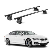 Barres de toit transversales acier pour Bmw Serie 4 Gran Coupè F36 2014-2020