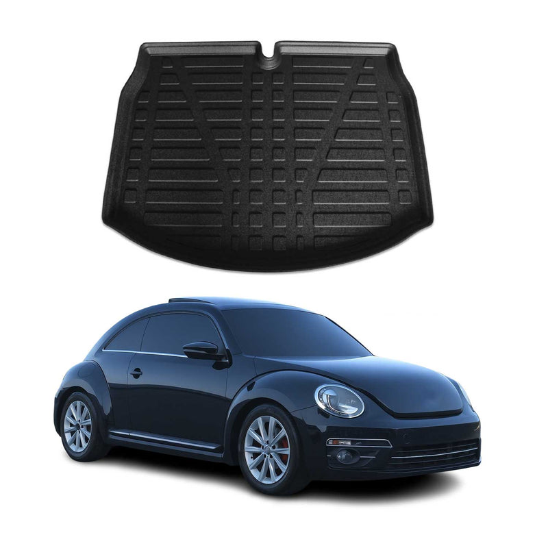 Tapis de Coffre pour VW Beetle 2011-2021 en TPE Noir