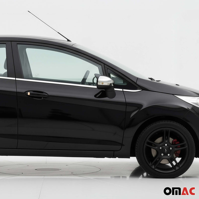 Coques de Rétroviseurs pour Ford Fiesta / B-Max 2008-2017 en ABS Chromé 2x
