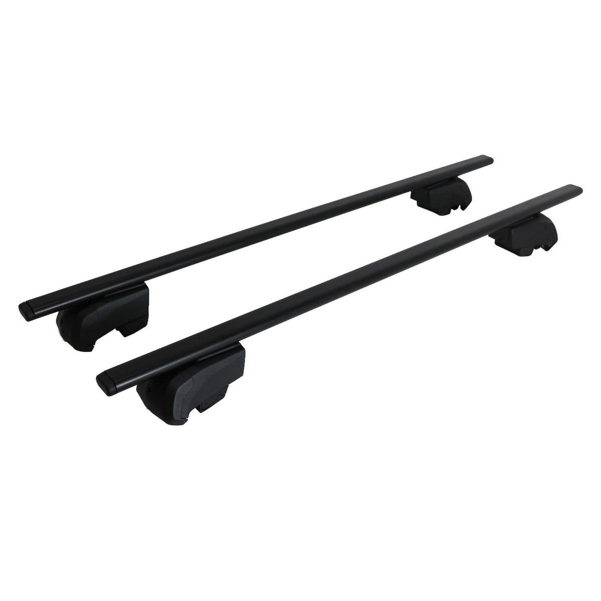 Barres de toit transversales pour BMW X1 U11 2022-2024 Fer Noir 2Pcs