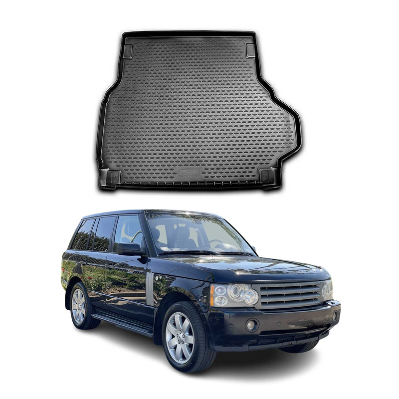 Tapis de Coffre pour Land Rover Range Rover 2002-2012 en caoutchouc TPE 3D Noir