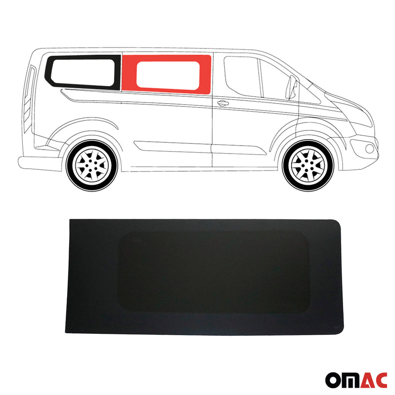 Vitre Porte pour Ford Transit Custom 2013-2023 L1 L2 Droit non coulissante