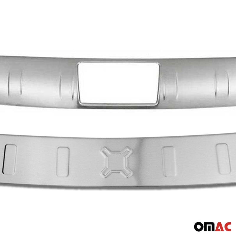 Kit Protection de Pare-Chocs arrière pour Jeep Renegade 2014-24 Brossé inox 2Pcs