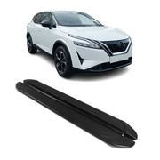 2021-2024 Nissan Qashqai III J12 Marchepieds latéraux pédale Aluminium Noir