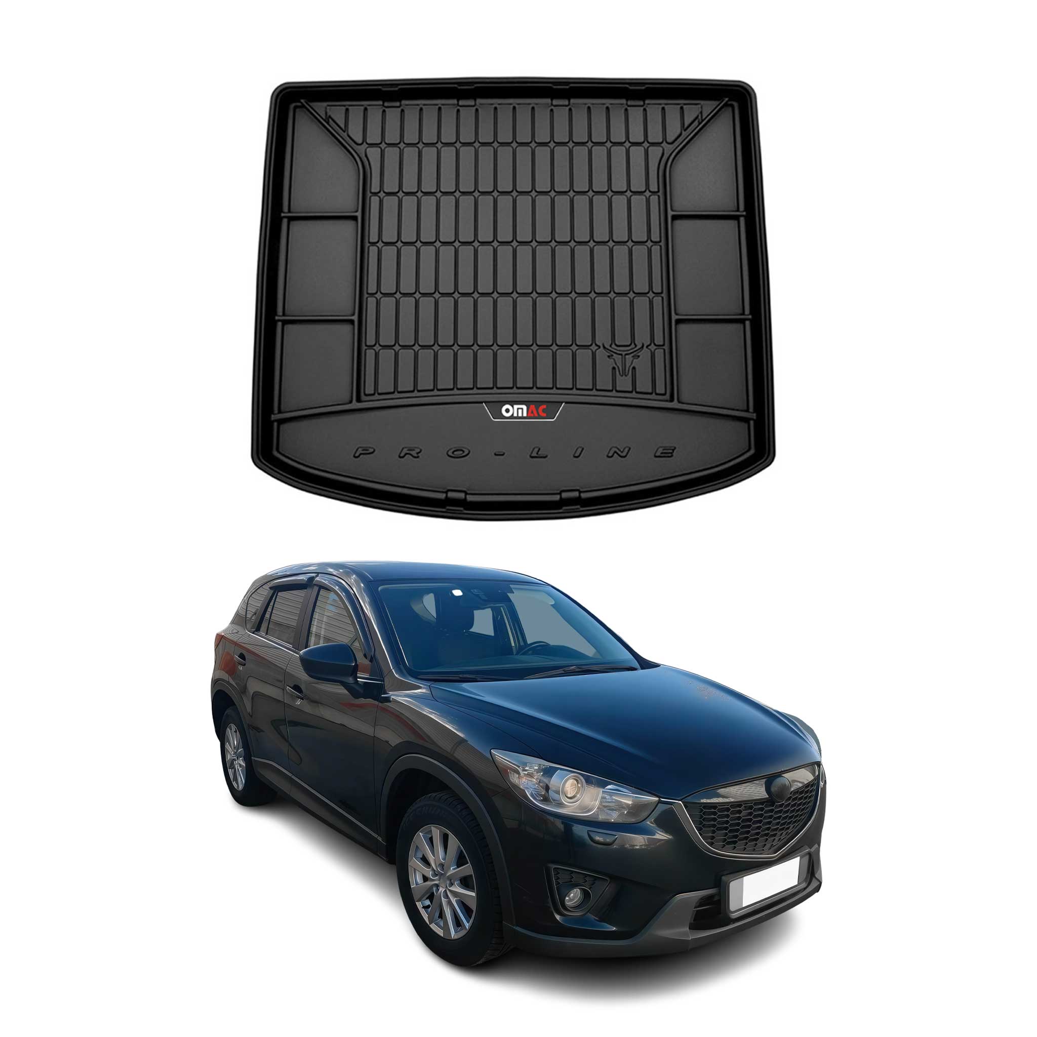 Tapis de Coffre pour Mazda CX-5 2012-2017 TPE Noir