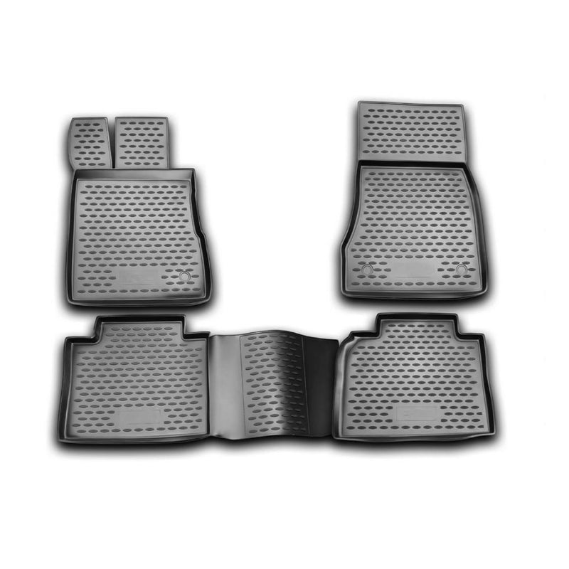 Tapis de Sol pour Mercedes Classe S W220 1998-2005 Noir TPE