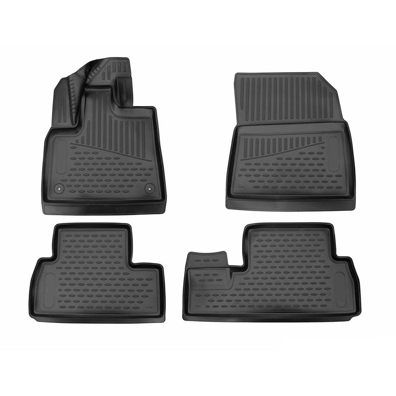 Tapis de Sol pour Citroen Berlingo 2018-2024 5 Places Caoutchouc TPE Noir