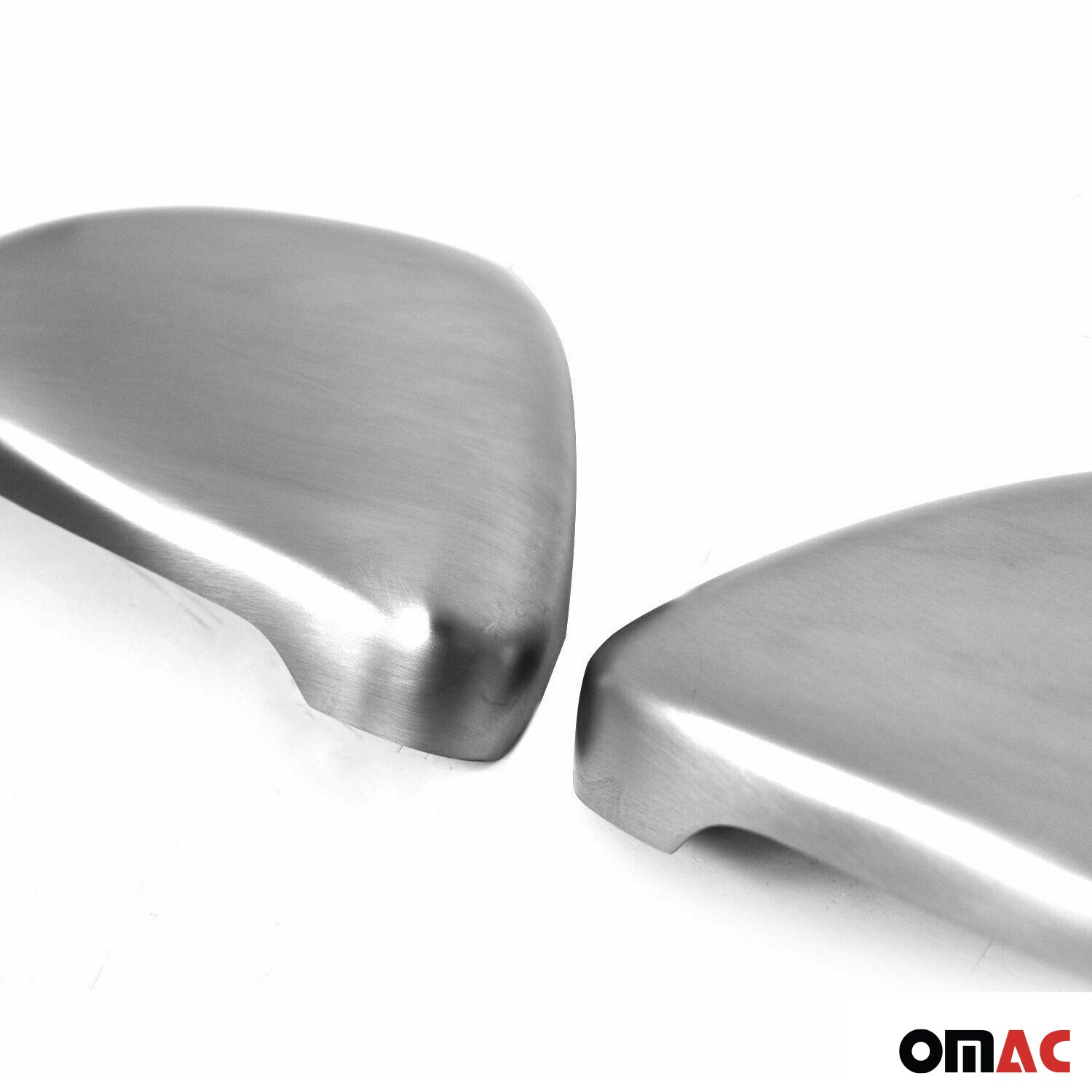 Coques de Rétroviseurs pour VW Touran 5 T1 en Acier Inoxydable Chromé Argent