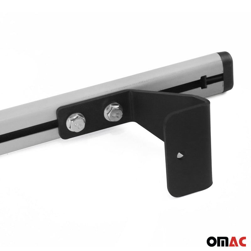 Barres de toit transversales pour Honda CR-V 2012-2016 Acier Gris 2 pcs