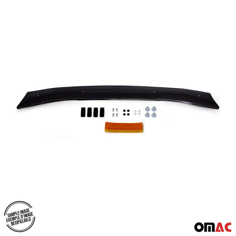Deflecteurs d'air capot de voiture pour Peugeot 3008 5008 2016-25 Acrylique Noir