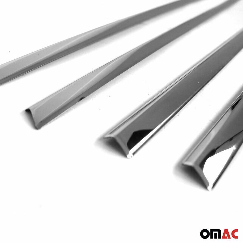 Baguettes pour contour latérales pour Renault Megane IV 2016 inox chrome