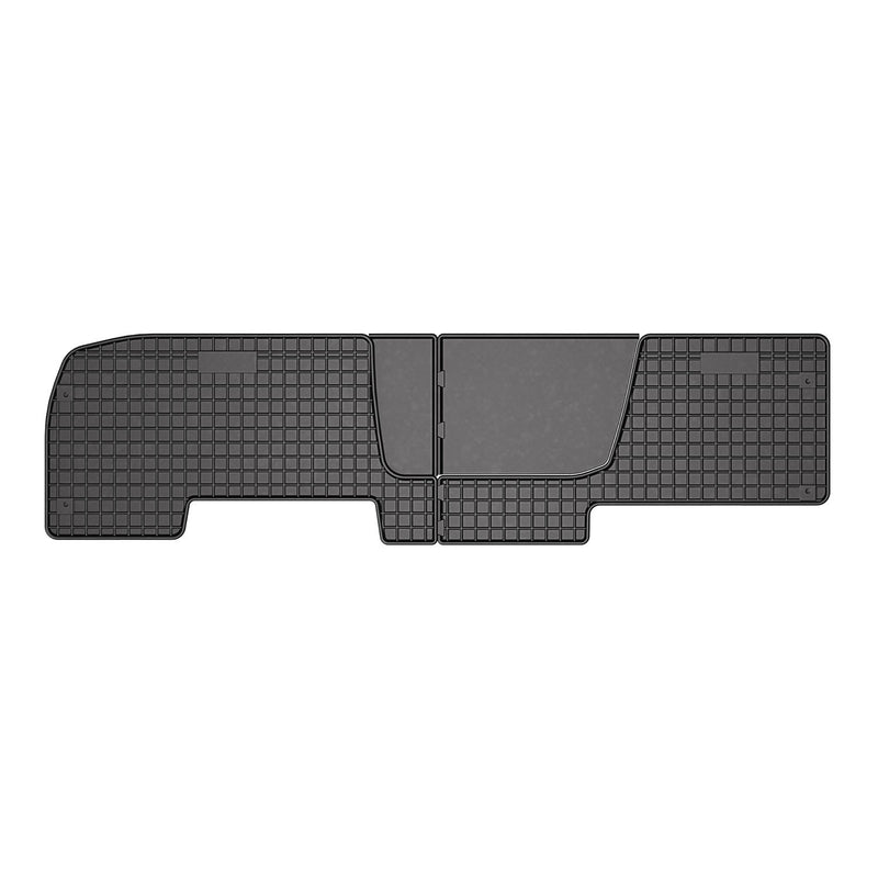 Tapis de Sol pour Renault Trafic 2001-2014 Caoutchouc Noir