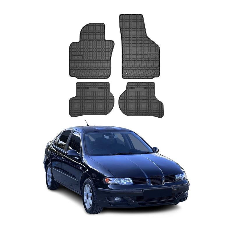 Tapis de Sol pour Seat Toledo III 2004-2009 OMAC Noir Caoutchouc