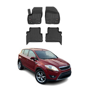 Tapis de Sol pour Ford Kuga 2008-2013 TPE Noir