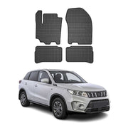 Tapis de Sol pour Suzuki Grand Vitara 2018-2026 Caoutchouc Noir