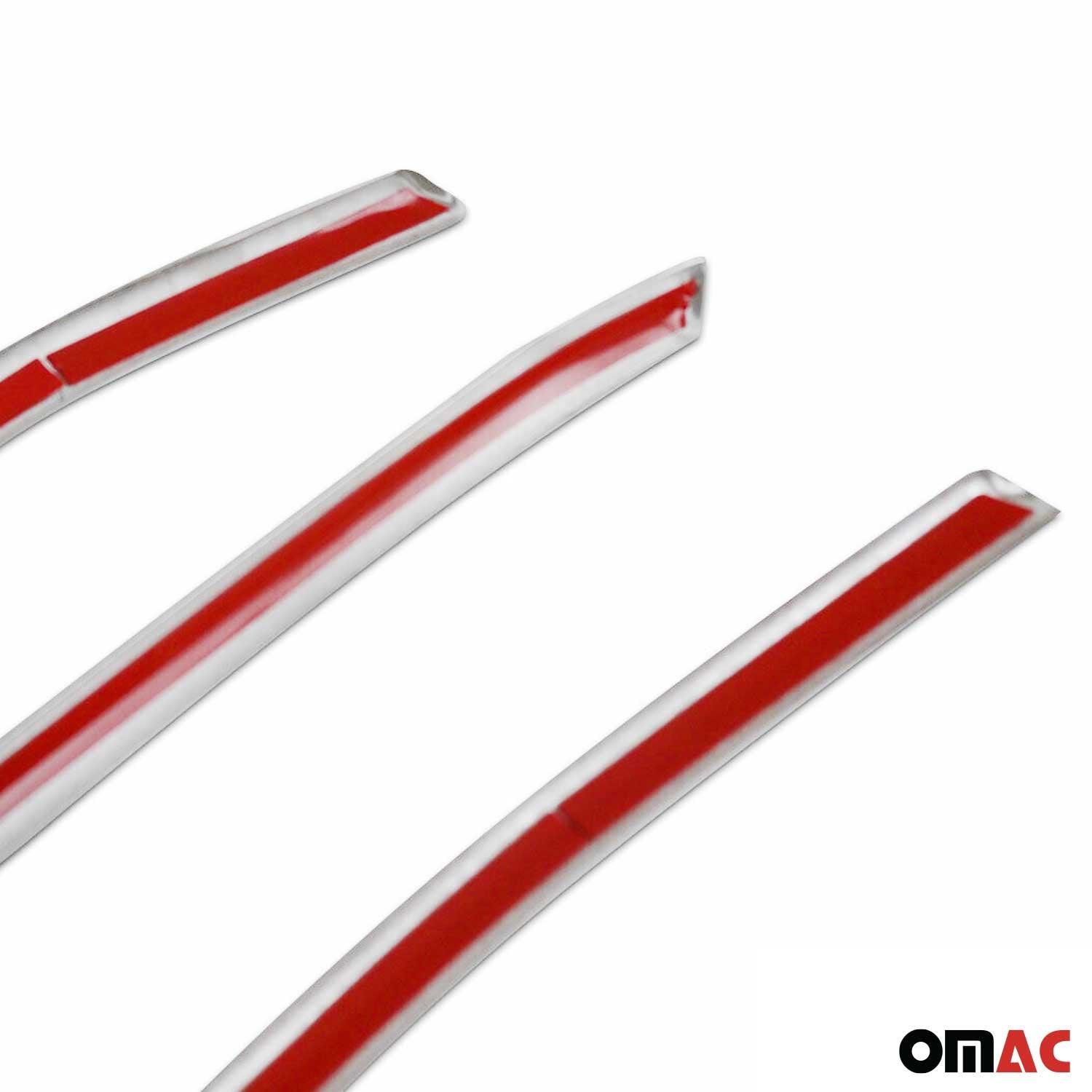 Moulure de Grille de Calandre pour Ford Transit 2018-2026 en Acier Chromé 4Pcs