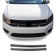 Moulure de Grille de Calandre pour VW Caddy 2015-2021 Carbone 2Pcs