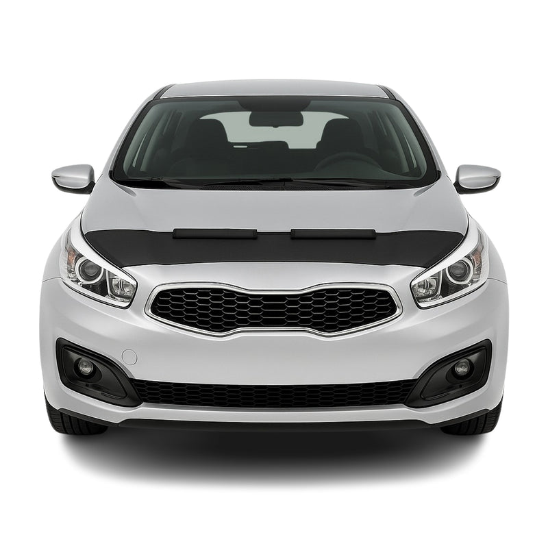Protège Capot pour Kia Kia Cee'D 2012-2016 Masque de voiture vinyle Noir